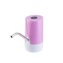 Load image into Gallery viewer, Automatic Electric Water Dispenser Pump Stainless Steel Gallon Portable Drinking Bottle Switch Smart Wireless Water Pump New

