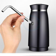 Load image into Gallery viewer, Automatic Electric Water Dispenser Pump Stainless Steel Gallon Portable Drinking Bottle Switch Smart Wireless Water Pump New
